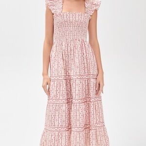 Floral Pink Maxi Dress